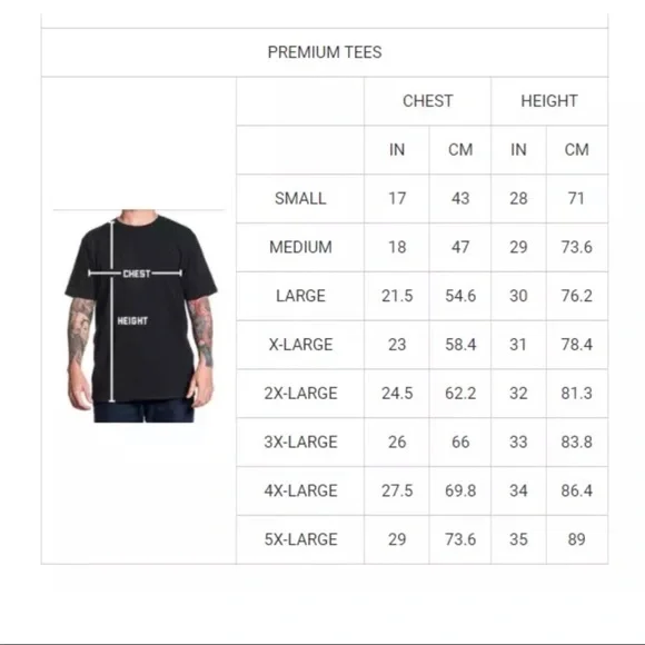 Sullen Men's T-shirt CHEEZY-E Tattoos Urban Skull Premium Quality White - Picture 5 of 5